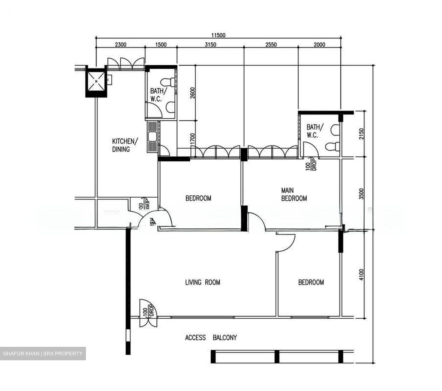 Blk 230 Tampines Street 24 (Tampines), HDB 4 Rooms #556710801